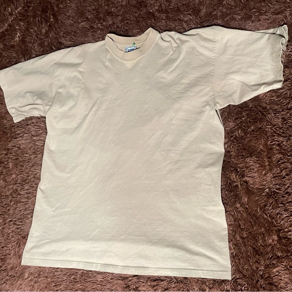 Tan plain Tshirt 3x baggy